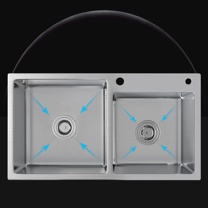 Modern Kitchen Bar Sink Stainless Steel with Drain Strainer Kit and Soap Dispenser Sink Clearhalo 'Home Improvement' 'home_improvement' 'home_improvement_kitchen_sinks' 'Kitchen Remodel & Kitchen Fixtures' 'Kitchen Sinks & Faucet Components' 'Kitchen Sinks' 'kitchen_sinks' 1200x1200_b1d1a0e1-cb8c-4aff-be14-44fcee79b749