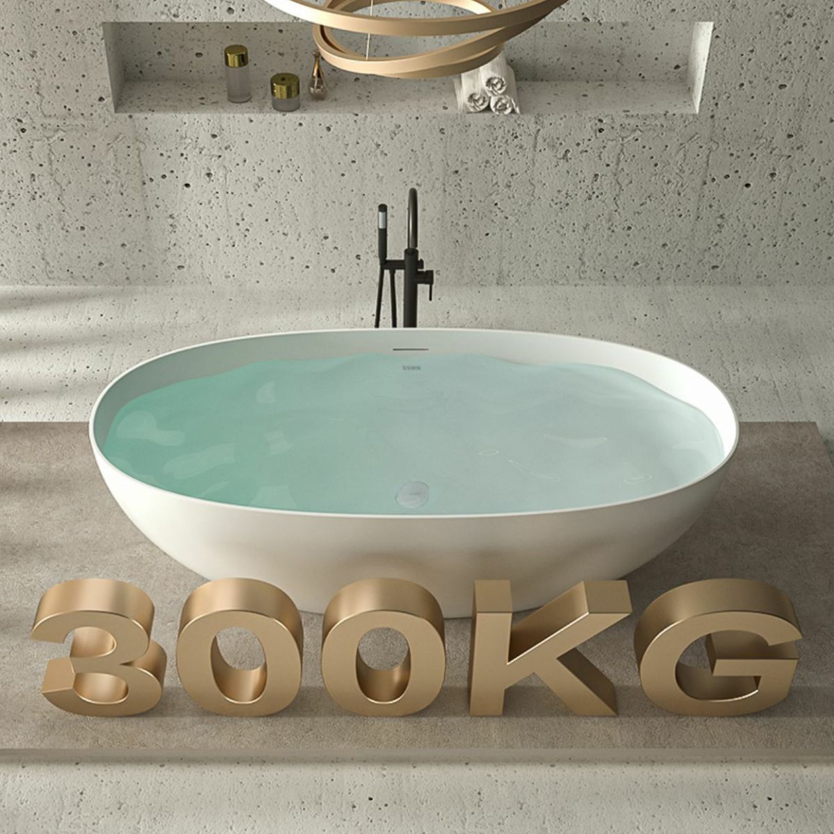 Freestanding Modern Soaking Bathtub Antique Finish Oval Bath Tub Clearhalo 'Bathroom Remodel & Bathroom Fixtures' 'Bathtubs' 'Home Improvement' 'home_improvement' 'home_improvement_bathtubs' 'Showers & Bathtubs' 1200x1200_b1e8911e-a0ca-47d4-83e5-1698c6d5648f