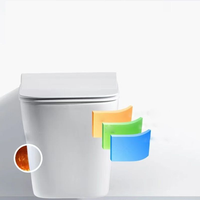 Modern White Flush Toilet Wall Mount Urine Toilet with Seat for Bathroom Clearhalo 'Bathroom Remodel & Bathroom Fixtures' 'Home Improvement' 'home_improvement' 'home_improvement_toilets' 'Toilets & Bidets' 'Toilets' 1200x1200_b1f894a0-37f1-4dc9-96f6-5e00570076fd