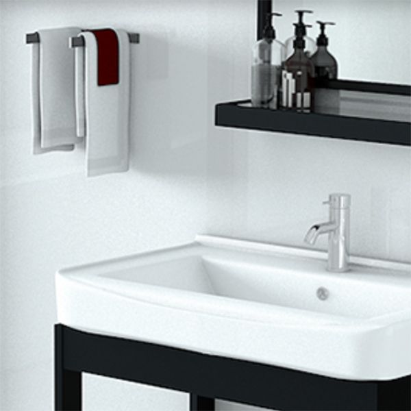 Modern Bathroom Vanity Set Wall Mount Single-Sink Bathroom Sink Vanity Clearhalo 'Bathroom Remodel & Bathroom Fixtures' 'Bathroom Vanities' 'bathroom_vanities' 'Home Improvement' 'home_improvement' 'home_improvement_bathroom_vanities' 1200x1200_b20e201c-6b52-4e85-a972-61b998d7ba9d