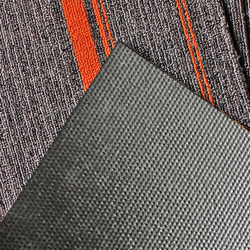 Loose Lay Carpet Tiles Ombre Print Fade Resistant Carpet Tiles - Clearhalo