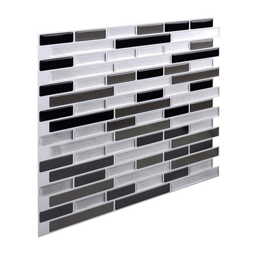 Peel and Stick Wall Tile PVC Rectangle Peel and Stick Subway Wall Tile for Kitchen Clearhalo 'Flooring 'Home Improvement' 'home_improvement' 'home_improvement_peel_stick_blacksplash' 'Peel & Stick Backsplash Tile' 'peel_stick_blacksplash' 'Walls & Ceilings' Walls and Ceiling' 1200x1200_b288aa23-645d-4ca9-b01d-c5759ad9bd76