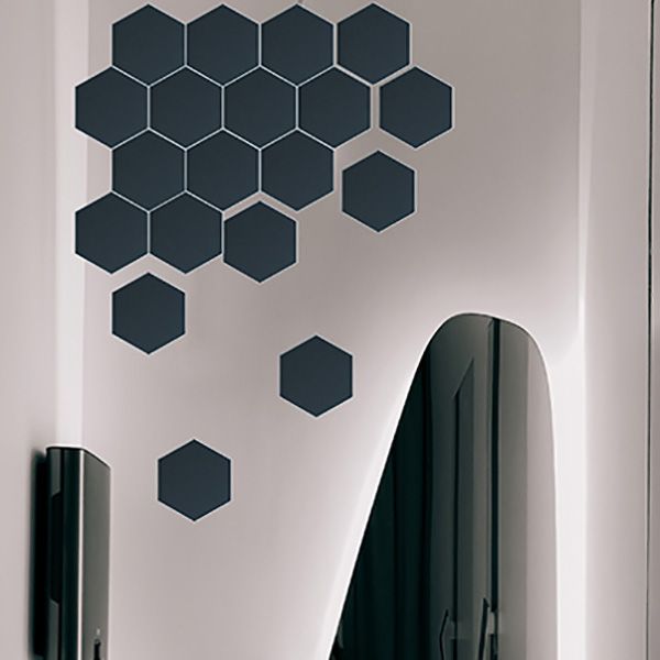 Peel and Stick Tiles Hexagonal Peel and Stick Backsplash 20 Pack Clearhalo 'Flooring 'Home Improvement' 'home_improvement' 'home_improvement_peel_stick_blacksplash' 'Peel & Stick Backsplash Tile' 'peel_stick_blacksplash' 'Walls & Ceilings' Walls and Ceiling' 1200x1200_b29afacc-db8f-4efb-9bed-d098586ae840