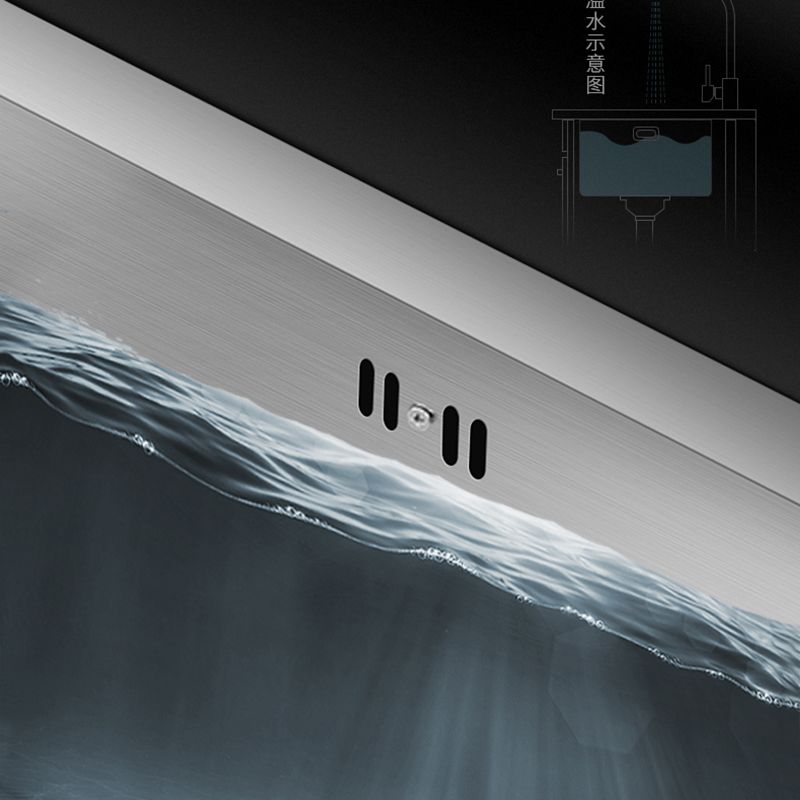 Classic Kitchen Sink Stainless Steel Kitchen Sink with Soap Dispenser Clearhalo 'Home Improvement' 'home_improvement' 'home_improvement_kitchen_sinks' 'Kitchen Remodel & Kitchen Fixtures' 'Kitchen Sinks & Faucet Components' 'Kitchen Sinks' 'kitchen_sinks' 1200x1200_b29c5c52-1662-4d5f-8d0a-4106b6a0ff43