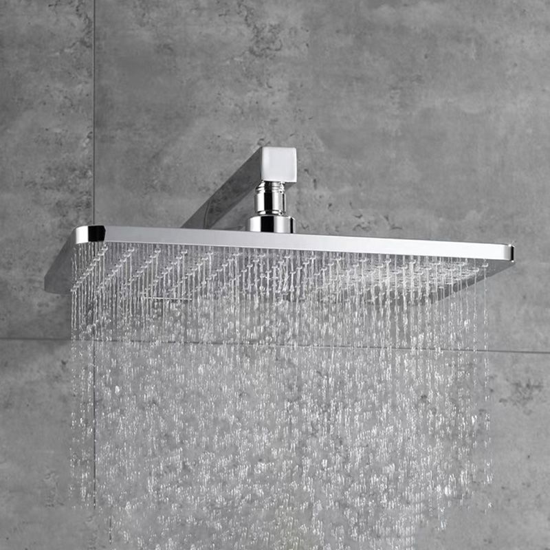 Modern Style Fixed Shower Head Ceiling Mounted Round Shower Head Clearhalo 'Bathroom Remodel & Bathroom Fixtures' 'Home Improvement' 'home_improvement' 'home_improvement_shower_heads' 'Shower Heads' 'shower_heads' 'Showers & Bathtubs Plumbing' 'Showers & Bathtubs' 1200x1200_b2a1839a-4e8b-46e6-a732-f96ee5aacd6c