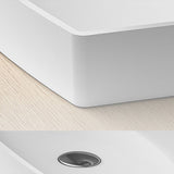 Modern Bathroom Sink Man Made Rock Rectangular Vessel Lavatory Sink(Not Included Faucet) Clearhalo 'Bathroom Remodel & Bathroom Fixtures' 'Bathroom Sinks & Faucet Components' 'Bathroom Sinks' 'bathroom_sink' 'Home Improvement' 'home_improvement' 'home_improvement_bathroom_sink' 1200x1200_b2a9c764-9f7a-465f-83af-b0645c7b52e5