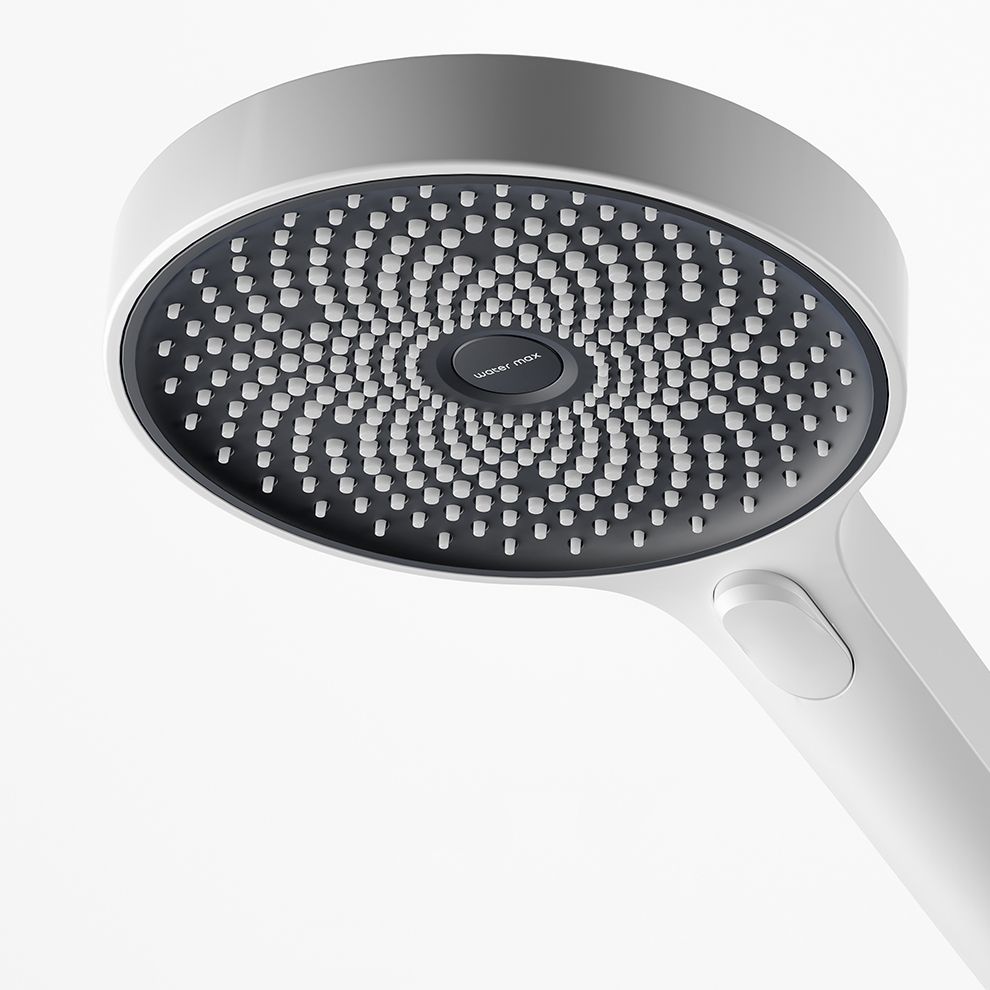 Shower System Round Adjustable Spray Pattern Massage Jet Handheld Shower Head Shower Trim Clearhalo 'Bathroom Remodel & Bathroom Fixtures' 'Home Improvement' 'home_improvement' 'home_improvement_shower_faucets' 'Shower Faucets & Systems' 'shower_faucets' 'Showers & Bathtubs Plumbing' 'Showers & Bathtubs' 1200x1200_b2c563ae-84d0-44ff-ba08-96570227648f