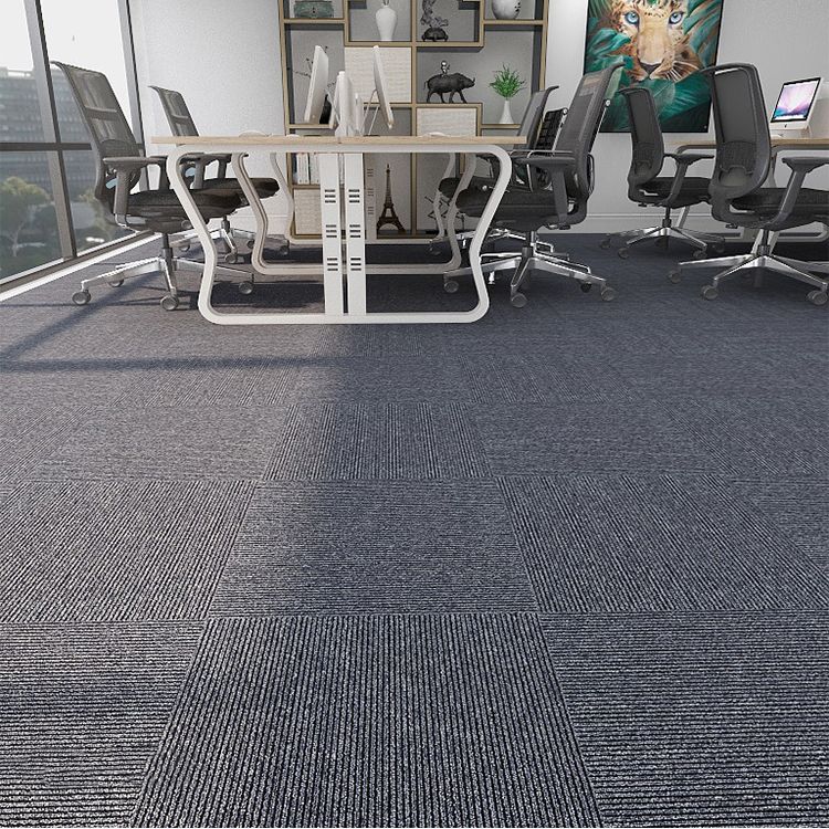 Modern Level Loop Carpet Tiles Solid Color Non-Skid Tiles and Carpet Clearhalo 'Carpet Tiles & Carpet Squares' 'carpet_tiles_carpet_squares' 'Flooring 'Home Improvement' 'home_improvement' 'home_improvement_carpet_tiles_carpet_squares' Walls and Ceiling' 1200x1200_b2e0e484-505b-4d91-b946-46d0a3bf92d5
