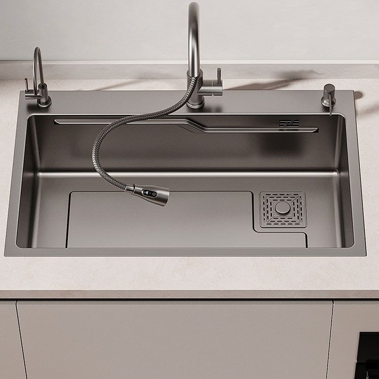 Corrosion Resistant Kitchen Sink Stainless Steel Modern Style Kitchen Sink Clearhalo 'Home Improvement' 'home_improvement' 'home_improvement_kitchen_sinks' 'Kitchen Remodel & Kitchen Fixtures' 'Kitchen Sinks & Faucet Components' 'Kitchen Sinks' 'kitchen_sinks' 1200x1200_b2fbbaa2-a4b0-4220-bfc3-1bf677bff9d5