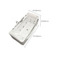 Modern Rectangle Acrylic Bathtub Back to Wall with Massage Device Clearhalo 'Bathroom Remodel & Bathroom Fixtures' 'Bathtubs' 'Home Improvement' 'home_improvement' 'home_improvement_bathtubs' 'Showers & Bathtubs' 1200x1200_b30d9504-4a51-46ff-9b50-0b018be304f8