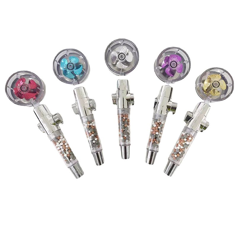 Plastic Shower Head Round Handheld Shower Head with Adjustable Water Flow Clearhalo 'Bathroom Remodel & Bathroom Fixtures' 'Home Improvement' 'home_improvement' 'home_improvement_shower_heads' 'Shower Heads' 'shower_heads' 'Showers & Bathtubs Plumbing' 'Showers & Bathtubs' 1200x1200_b32ae9b4-4ef4-490e-8b96-d32a1fe3a4c4