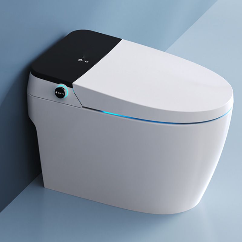 Foot Sensor Ceramic Contemporary Temperature Control Floor Mount Bidet Clearhalo 'Bathroom Remodel & Bathroom Fixtures' 'Bidets' 'Home Improvement' 'home_improvement' 'home_improvement_bidets' 'Toilets & Bidets' 1200x1200_b32ec1c7-52f6-4441-8650-eed103553c5e