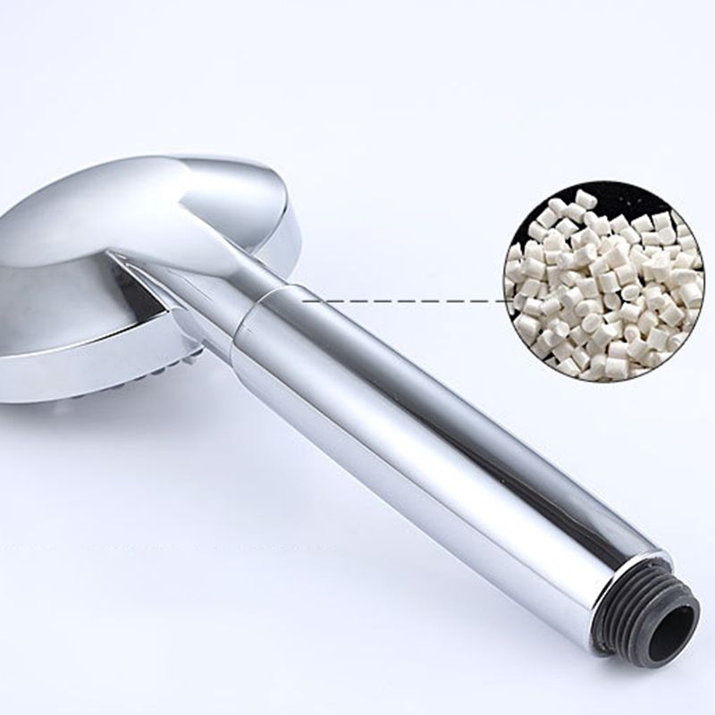 Silver Handheld Shower Head 3 Sprays Stainless Steel Wall-Mount Showerhead Clearhalo 'Bathroom Remodel & Bathroom Fixtures' 'Home Improvement' 'home_improvement' 'home_improvement_shower_heads' 'Shower Heads' 'shower_heads' 'Showers & Bathtubs Plumbing' 'Showers & Bathtubs' 1200x1200_b3382530-89bc-4f95-98ac-d015297c63ee