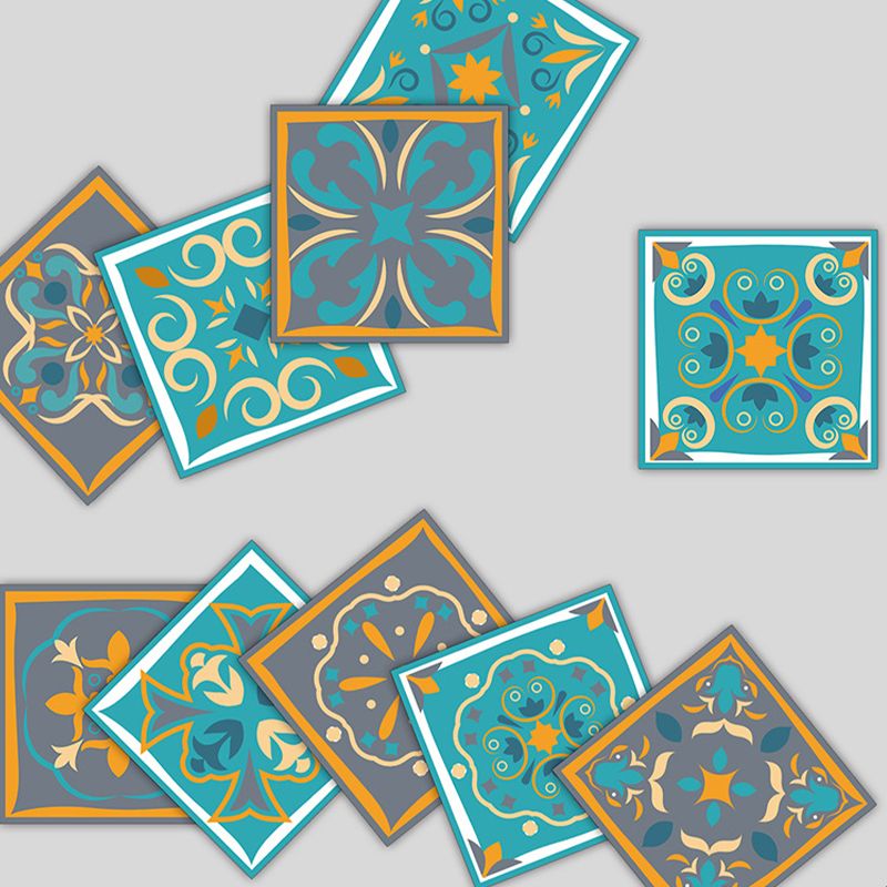 PVC Peel and Stick Backsplash Mosaic Tile Wallpaper with Square Shape Clearhalo 'Flooring 'Home Improvement' 'home_improvement' 'home_improvement_peel_stick_blacksplash' 'Peel & Stick Backsplash Tile' 'peel_stick_blacksplash' 'Walls & Ceilings' Walls and Ceiling' 1200x1200_b3584b1e-8a04-4d5a-828b-50c0a0d0015b