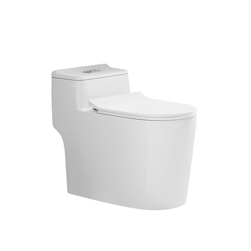 Modern 1 Piece Flush Toilet Floor Mounted White Toilet Bowl for Bathroom Clearhalo 'Bathroom Remodel & Bathroom Fixtures' 'Home Improvement' 'home_improvement' 'home_improvement_toilets' 'Toilets & Bidets' 'Toilets' 1200x1200_b38688f0-48b6-4881-82db-30f5910b8c12
