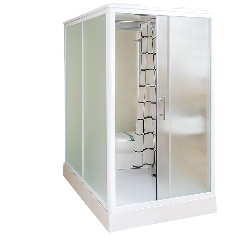 Framed Tempered Glass Shower Enclosure with Pedestal Full-Framed Shower Enclosure Clearhalo 'Bathroom Remodel & Bathroom Fixtures' 'Home Improvement' 'home_improvement' 'home_improvement_shower_stalls_enclosures' 'Shower Stalls & Enclosures' 'shower_stalls_enclosures' 'Showers & Bathtubs' 1200x1200_b3896272-fa8f-4910-9f07-2e0490478418