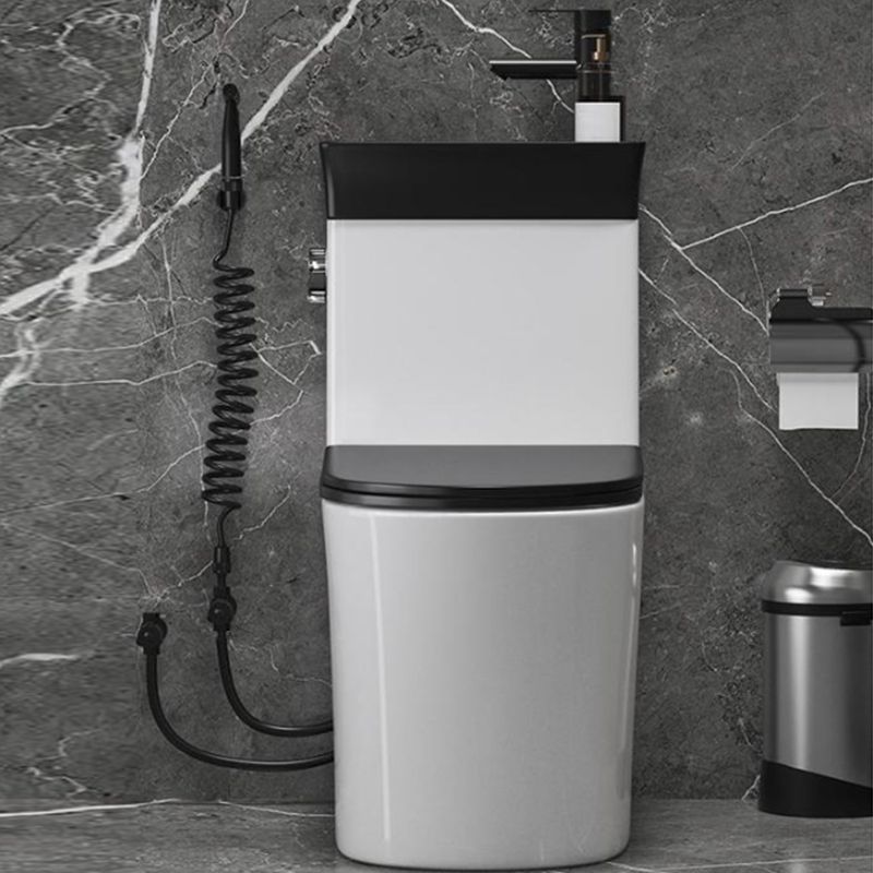 Contemporary 1 Piece Flush Toilet Floor Mounted Urine Toilet for Washroom Clearhalo 'Bathroom Remodel & Bathroom Fixtures' 'Home Improvement' 'home_improvement' 'home_improvement_toilets' 'Toilets & Bidets' 'Toilets' 1200x1200_b3a2a549-cc4a-4a39-95e7-a9da3e32e617