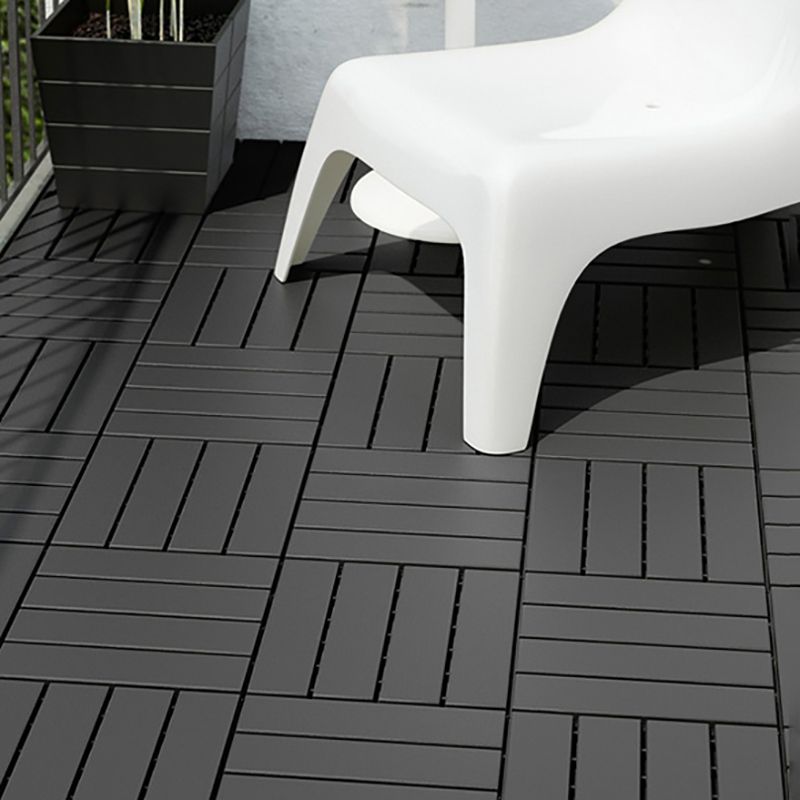 4-Slat 12" X 12" PVC Floor Tiles Interlocking Installation Floor Board Tiles Clearhalo 'Home Improvement' 'home_improvement' 'home_improvement_outdoor_deck_tiles_planks' 'Outdoor Deck Tiles & Planks' 'Outdoor Flooring & Tile' 'Outdoor Remodel' 'outdoor_deck_tiles_planks' 1200x1200_b3bff4f0-b565-4a92-af68-7486174730b0