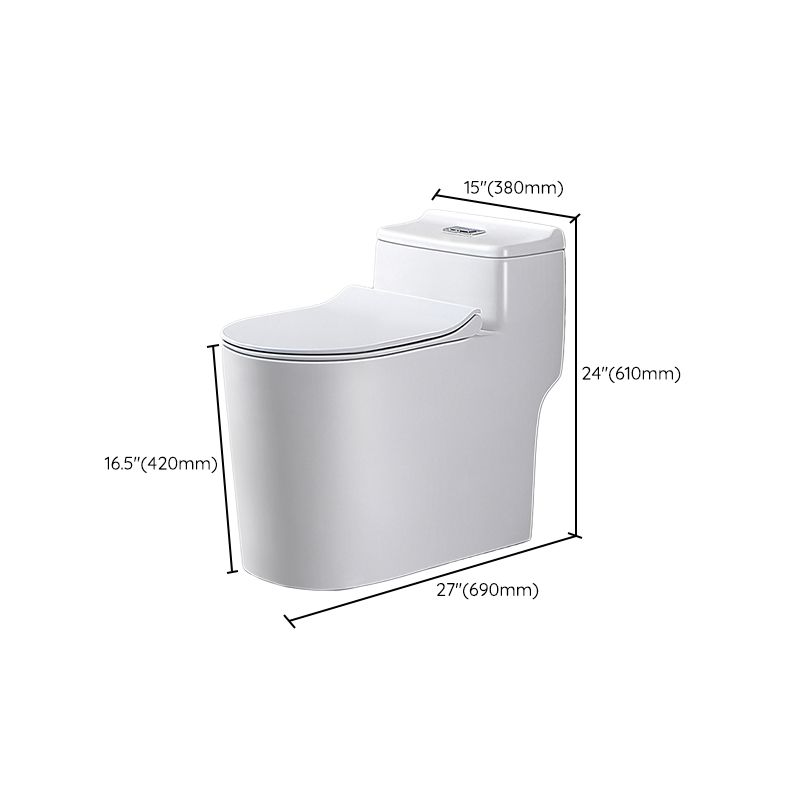 Modern Toilet Bowl One Piece Toilet Floor Mounted Siphon Jet Toilet Clearhalo 'Bathroom Remodel & Bathroom Fixtures' 'Home Improvement' 'home_improvement' 'home_improvement_toilets' 'Toilets & Bidets' 'Toilets' 1200x1200_b3c04868-36f8-4b18-afb4-475383d39ffa