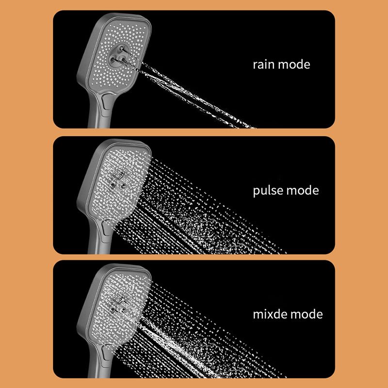 Modern Shower Set Adjustable Shower Head Slide Bar Wall Mounted Shower System Clearhalo 'Bathroom Remodel & Bathroom Fixtures' 'Home Improvement' 'home_improvement' 'home_improvement_shower_faucets' 'Shower Faucets & Systems' 'shower_faucets' 'Showers & Bathtubs Plumbing' 'Showers & Bathtubs' 1200x1200_b3c3f117-03d3-41cd-b910-265b8dd2998f
