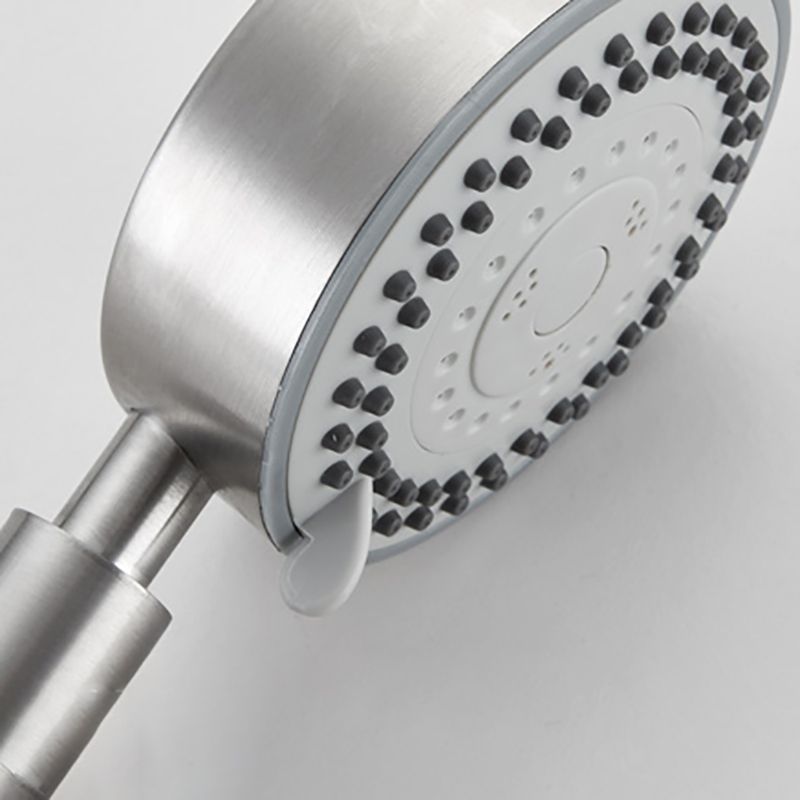 Contemporary Showerhead 304 Stainless Steel Round Hand Shower Clearhalo 'Bathroom Remodel & Bathroom Fixtures' 'Home Improvement' 'home_improvement' 'home_improvement_shower_heads' 'Shower Heads' 'shower_heads' 'Showers & Bathtubs Plumbing' 'Showers & Bathtubs' 1200x1200_b3c97d9a-3b4d-4860-a1e1-421067797cae