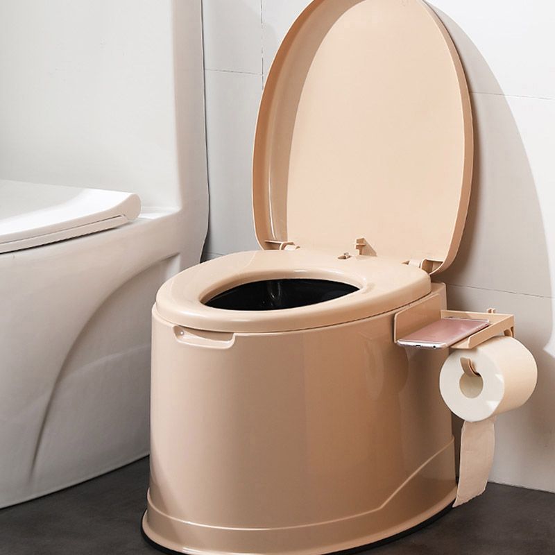 Contemporary Plastic Toilet Floor Mounted Toilet Bowl with Slow Close Seat for Washroom Clearhalo 'Bathroom Remodel & Bathroom Fixtures' 'Home Improvement' 'home_improvement' 'home_improvement_toilets' 'Toilets & Bidets' 'Toilets' 1200x1200_b3cc8021-ff67-44e2-aec7-b948631d893a