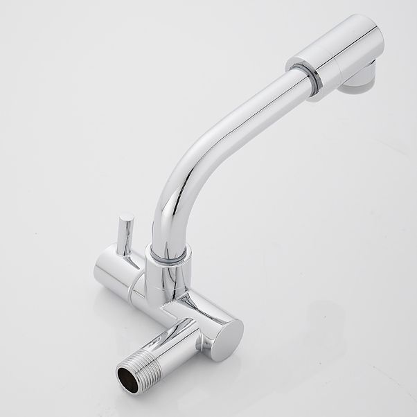 Wall Mounted Metal Tub Filler Low Arc Waterfall Bathtub Faucet Clearhalo 'Bathroom Remodel & Bathroom Fixtures' 'Bathtub Faucets' 'bathtub_faucets' 'Home Improvement' 'home_improvement' 'home_improvement_bathtub_faucets' 1200x1200_b3d2f870-040b-4f51-b46a-879c0ed812db
