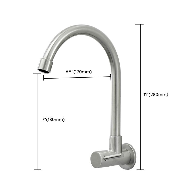 Modern Bridge Faucet Stainless Steel Swivel Spout Spray Kitchen Faucet Clearhalo 'Home Improvement' 'home_improvement' 'home_improvement_kitchen_faucets' 'Kitchen Faucets' 'Kitchen Remodel & Kitchen Fixtures' 'Kitchen Sinks & Faucet Components' 'kitchen_faucets' 1200x1200_b3e75f68-ab01-453f-90b1-0d7351caaacd