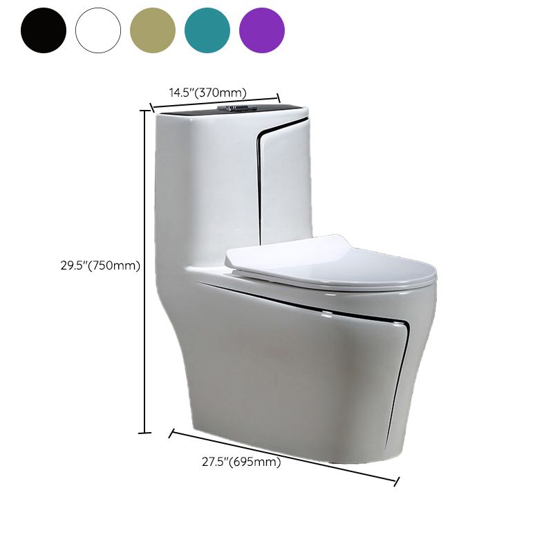 Traditional Floor Mounted Toilet Seat Included Toilet Bowl for Bathroom Clearhalo 'Bathroom Remodel & Bathroom Fixtures' 'Home Improvement' 'home_improvement' 'home_improvement_toilets' 'Toilets & Bidets' 'Toilets' 1200x1200_b40eb157-eae3-4d1a-a846-725085ac9677