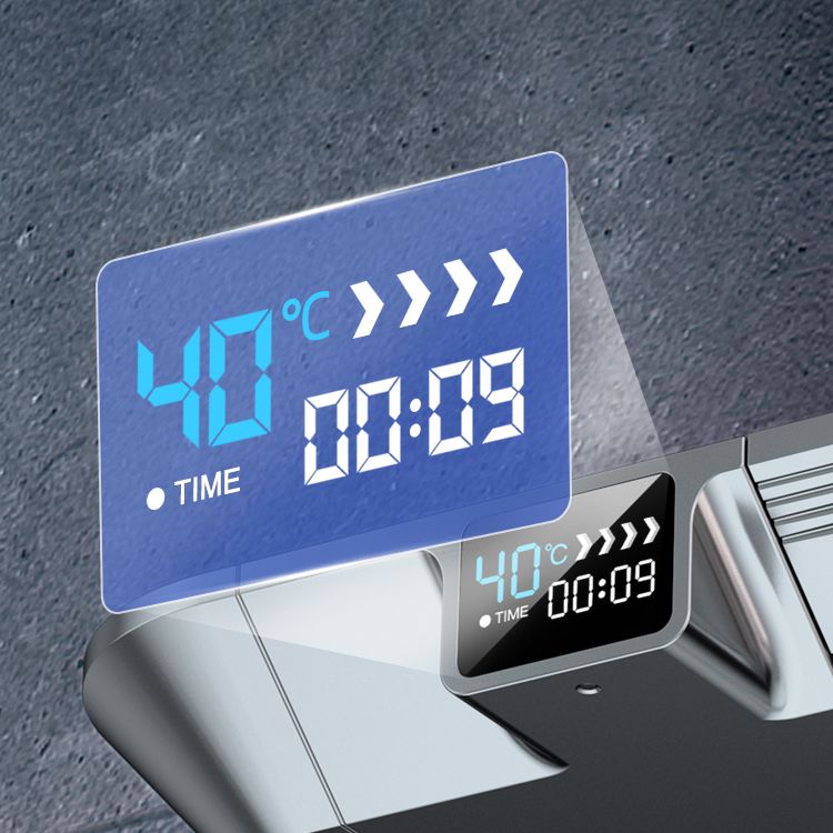 Ellipse Shower Set Intelligent Digital Display Thermostatic Shower Diamond Button Clearhalo 'Bathroom Remodel & Bathroom Fixtures' 'Home Improvement' 'home_improvement' 'home_improvement_shower_faucets' 'Shower Faucets & Systems' 'shower_faucets' 'Showers & Bathtubs Plumbing' 'Showers & Bathtubs' 1200x1200_b449d603-1f62-4f47-83bb-76c7b58697a4