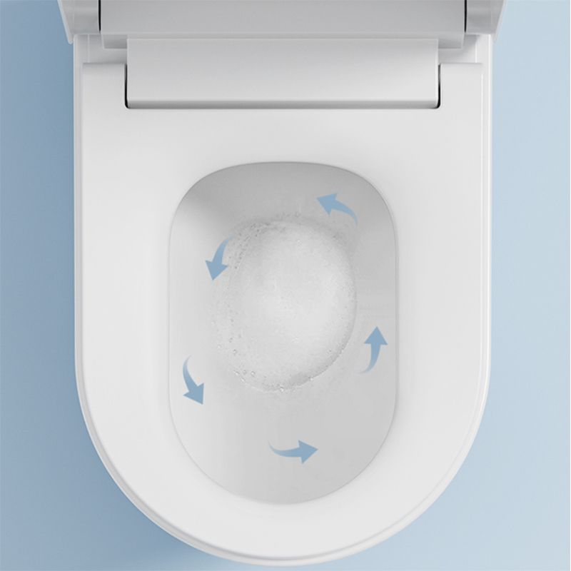Contemporary White Elongated Foot Sensor Heated Seat Floor Mount Bidet Clearhalo 'Bathroom Remodel & Bathroom Fixtures' 'Bidets' 'Home Improvement' 'home_improvement' 'home_improvement_bidets' 'Toilets & Bidets' 1200x1200_b468406b-1ba1-46f3-8c86-70f48b72cd5b
