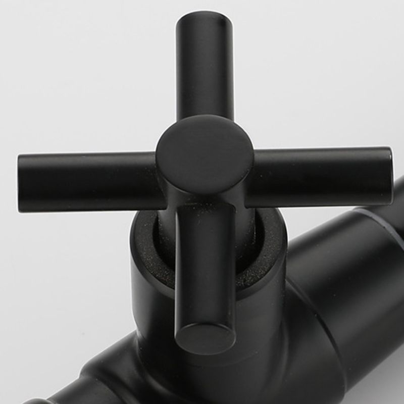 Modern 1-Handle Bathroom Sink Faucet 1 Hole Wall Mounted Bathroom Faucet Clearhalo 'Bathroom Remodel & Bathroom Fixtures' 'Bathroom Sink Faucets' 'Bathroom Sinks & Faucet Components' 'bathroom_sink_faucets' 'Home Improvement' 'home_improvement' 'home_improvement_bathroom_sink_faucets' 1200x1200_b46946c4-3098-4a32-b01e-6de04185c243