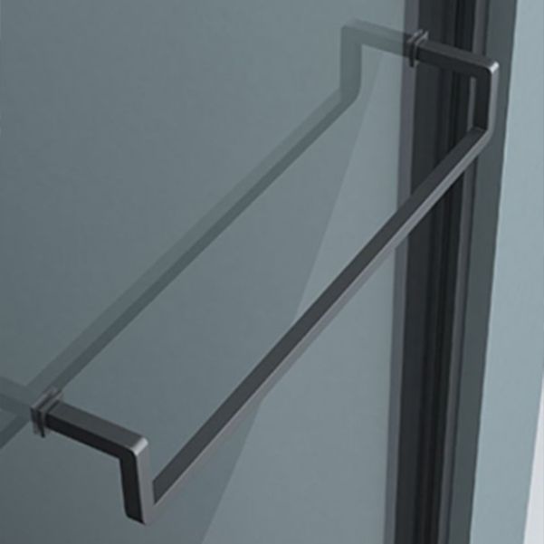 Full Frame Double Sliding Shower Door Tempered Glass Shower Door Clearhalo 'Bathroom Remodel & Bathroom Fixtures' 'Home Improvement' 'home_improvement' 'home_improvement_shower_tub_doors' 'Shower and Tub Doors' 'shower_tub_doors' 'Showers & Bathtubs' 1200x1200_b488c237-fded-41dd-8293-8c4793e95443