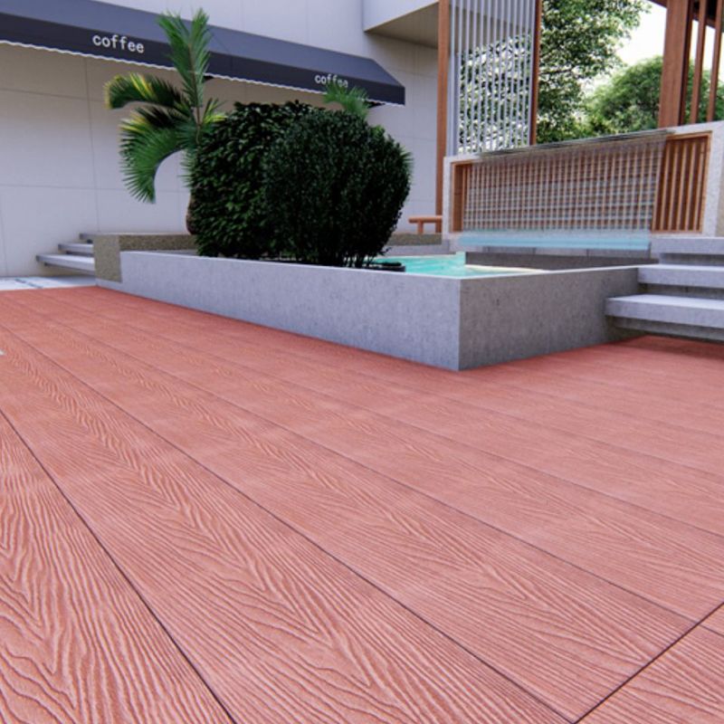 Outdoor Laminate Floor Wooden Slip Resistant Waterproof Laminate Flooring Clearhalo 'Flooring 'Hardwood Flooring' 'hardwood_flooring' 'Home Improvement' 'home_improvement' 'home_improvement_hardwood_flooring' Walls and Ceiling' 1200x1200_b4929ff6-313e-4fd5-add5-e6b188618e2b