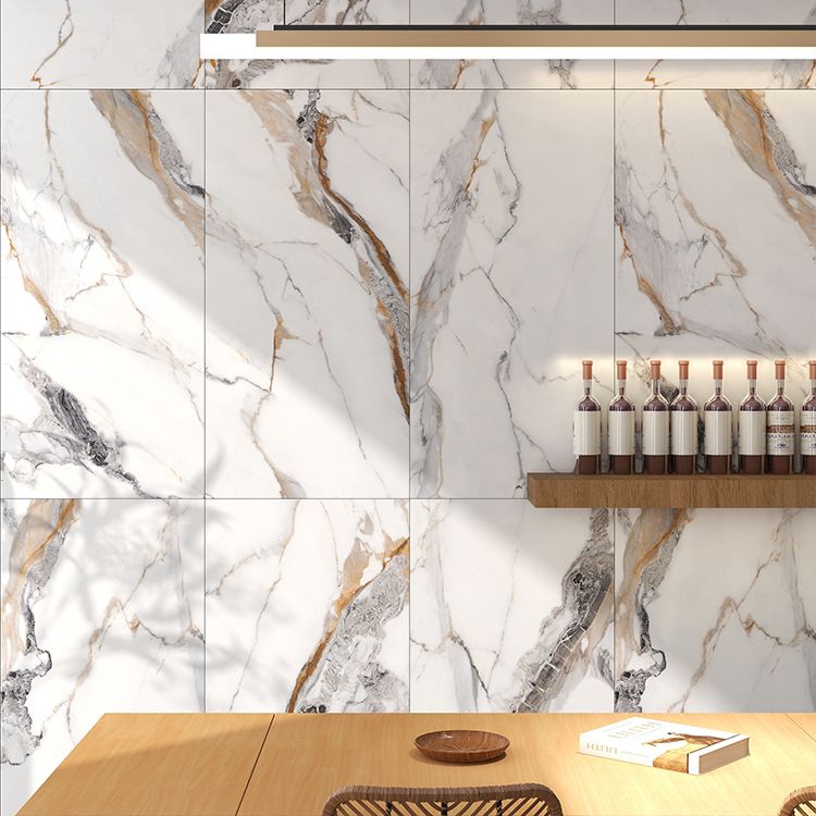 Marble Matte Singular Tile Irregular Fringe Floor and Wall for Home Decor Clearhalo 'Floor Tiles & Wall Tiles' 'floor_tiles_wall_tiles' 'Flooring 'Home Improvement' 'home_improvement' 'home_improvement_floor_tiles_wall_tiles' Walls and Ceiling' 1200x1200_b49b848a-6513-4697-b9a8-f0ef8d415a19