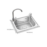 Stainless Steel Sink Drop-In Single Bowl Kitchen Sink with Basket Strainer Clearhalo 'Home Improvement' 'home_improvement' 'home_improvement_kitchen_sinks' 'Kitchen Remodel & Kitchen Fixtures' 'Kitchen Sinks & Faucet Components' 'Kitchen Sinks' 'kitchen_sinks' 1200x1200_b4c7ad1f-b14e-4c75-9da6-0cedaca30e32