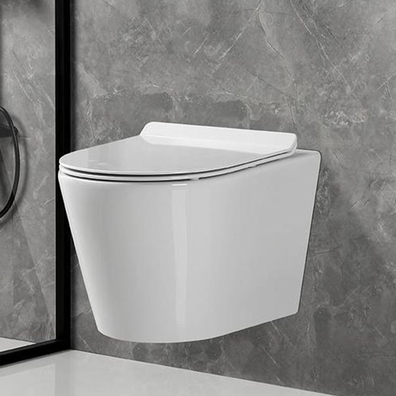 Wall Mount Flush Toilet One-Piece Toilet Contemporary Porcelain Toilet Clearhalo 'Bathroom Remodel & Bathroom Fixtures' 'Home Improvement' 'home_improvement' 'home_improvement_toilets' 'Toilets & Bidets' 'Toilets' 1200x1200_b4d61b31-d61a-4551-bef2-85b1d66462a7