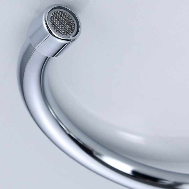 Modern Bar Faucet Brass Knob Handle Swivel Spout Wall Mounted Pot Filler Faucet Clearhalo 'Home Improvement' 'home_improvement' 'home_improvement_kitchen_faucets' 'Kitchen Faucets' 'Kitchen Remodel & Kitchen Fixtures' 'Kitchen Sinks & Faucet Components' 'kitchen_faucets' 1200x1200_b4f6ef29-930d-4b63-82a7-f79bf60b448f