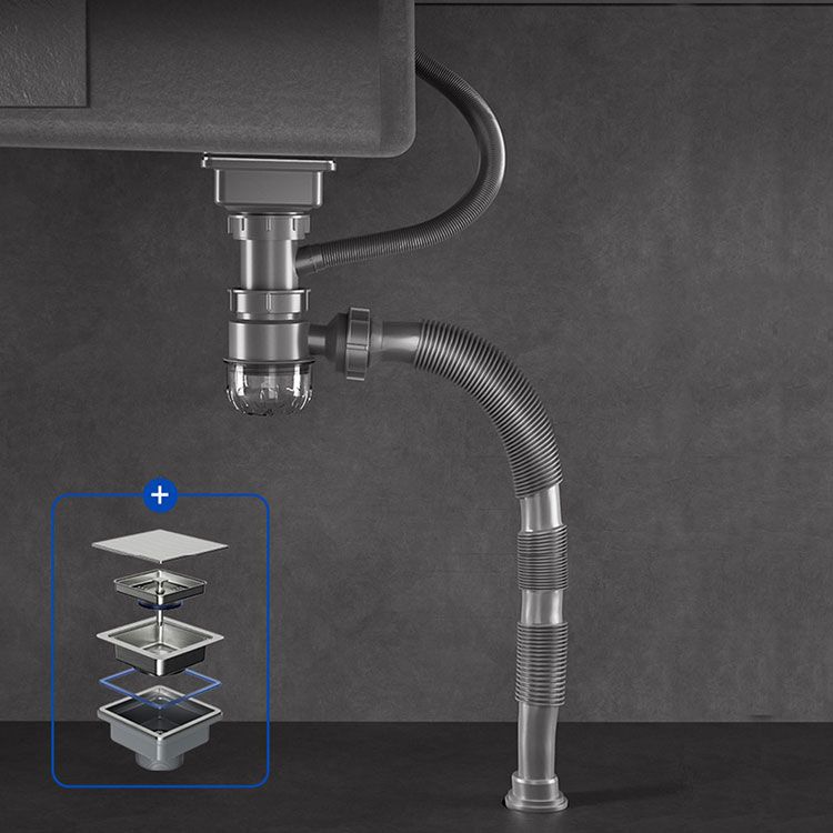 Modern Style Kitchen Sink Drop-In Stainless Steel Noise-cancelling Design Kitchen Sink Clearhalo 'Home Improvement' 'home_improvement' 'home_improvement_kitchen_sinks' 'Kitchen Remodel & Kitchen Fixtures' 'Kitchen Sinks & Faucet Components' 'Kitchen Sinks' 'kitchen_sinks' 1200x1200_b505086d-f72c-4b20-a580-52cfd17e02c3