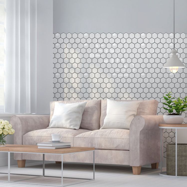 Square Peel and Stick Backsplash Modern Plastic Peel and Stick Backsplash Clearhalo 'Flooring 'Home Improvement' 'home_improvement' 'home_improvement_peel_stick_blacksplash' 'Peel & Stick Backsplash Tile' 'peel_stick_blacksplash' 'Walls & Ceilings' Walls and Ceiling' 1200x1200_b53005fd-20eb-4f91-a1e2-f32800bfc46d