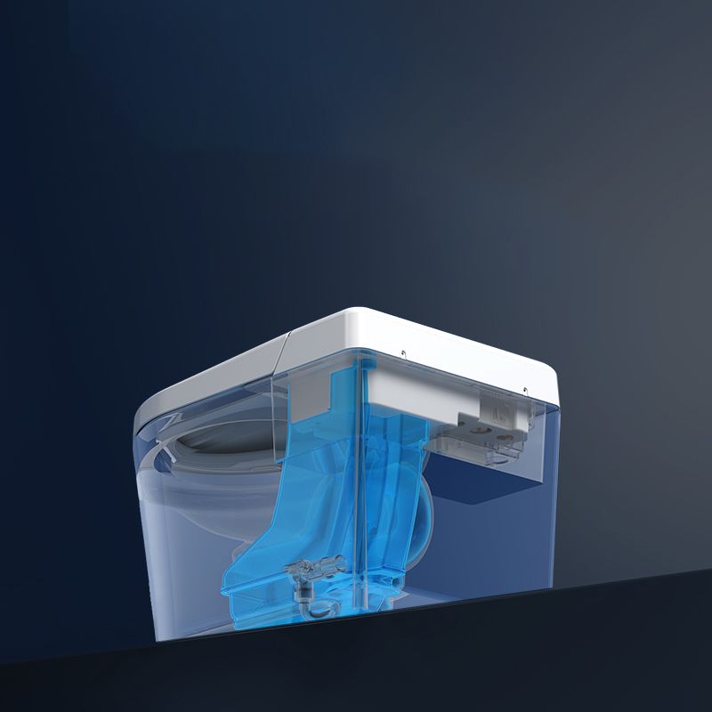 Temperature Control Bidet in White Elongated Toilet Seat Bidet with Heated Seat Clearhalo 'Bathroom Remodel & Bathroom Fixtures' 'Bidets' 'Home Improvement' 'home_improvement' 'home_improvement_bidets' 'Toilets & Bidets' 1200x1200_b53f2a2a-230e-4283-ae99-caa0556d1180