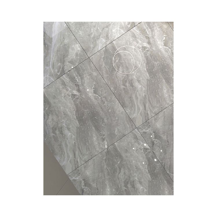 Square Floor and Wall Tile Marble Printed Polished Porcelain Tile Clearhalo 'Floor Tiles & Wall Tiles' 'floor_tiles_wall_tiles' 'Flooring 'Home Improvement' 'home_improvement' 'home_improvement_floor_tiles_wall_tiles' Walls and Ceiling' 1200x1200_b56243da-a08e-4114-9d1a-71fcde00e091