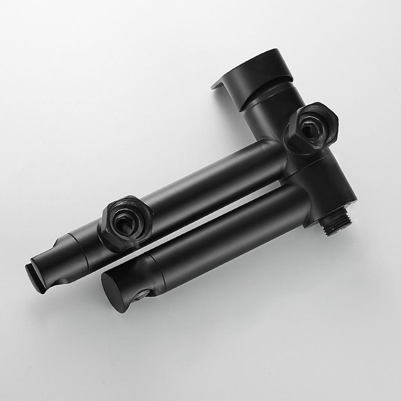 Lever Handle Shower Faucet Single Hand Shower with Shower Hose Clearhalo 'Bathroom Remodel & Bathroom Fixtures' 'Home Improvement' 'home_improvement' 'home_improvement_shower_faucets' 'Shower Faucets & Systems' 'shower_faucets' 'Showers & Bathtubs Plumbing' 'Showers & Bathtubs' 1200x1200_b56b359d-bf83-4bcd-bda6-6f0bd50ae208