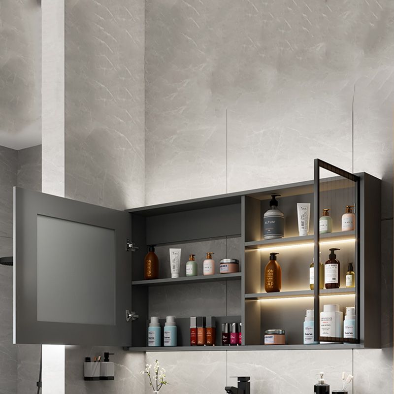 Contemporary Bathroom Vanity Wall-Mounted Single Sink with Soft Close Door Clearhalo 'Bathroom Remodel & Bathroom Fixtures' 'Bathroom Vanities' 'bathroom_vanities' 'Home Improvement' 'home_improvement' 'home_improvement_bathroom_vanities' 1200x1200_b56dc45d-9487-451a-8bc4-facb050e5eee