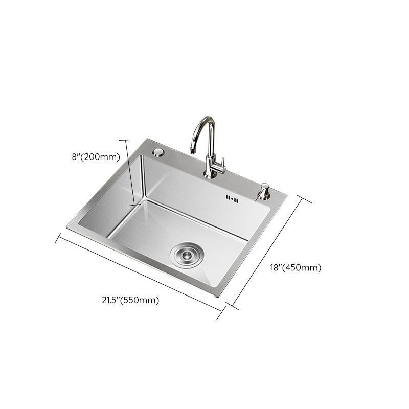 Modern Workstation Sink Stainless Steel with Drain Assembly and Faucet Kitchen Sink Clearhalo 'Home Improvement' 'home_improvement' 'home_improvement_kitchen_sinks' 'Kitchen Remodel & Kitchen Fixtures' 'Kitchen Sinks & Faucet Components' 'Kitchen Sinks' 'kitchen_sinks' 1200x1200_b583e700-def4-4a09-ad82-7ba6589f9efd