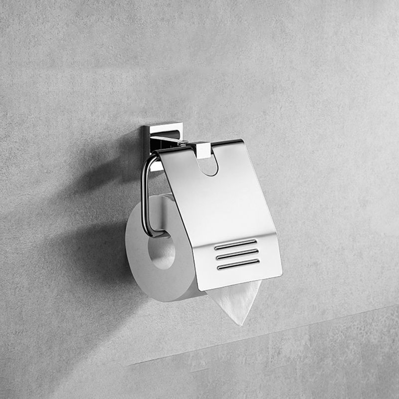 Bath Shelf Bathroom Accessory Kit Metal Drill and Screw Mount Bathroom Hardware Set Clearhalo 'Bathroom Hardware Sets' 'Bathroom Hardware' 'Bathroom Remodel & Bathroom Fixtures' 'bathroom_hardware_sets' 'Home Improvement' 'home_improvement' 'home_improvement_bathroom_hardware_sets' 1200x1200_b58ca0bb-b98e-4019-be37-4c7cc63f93fa