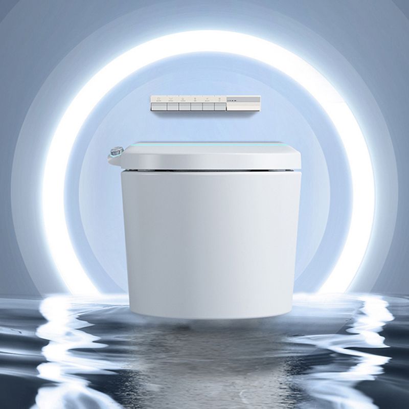 Temperature Control Bidet in White Elongated Toilet Seat Bidet with Heated Seat Clearhalo 'Bathroom Remodel & Bathroom Fixtures' 'Bidets' 'Home Improvement' 'home_improvement' 'home_improvement_bidets' 'Toilets & Bidets' 1200x1200_b59ffd9f-b39a-4747-bfd6-91ada9193b59