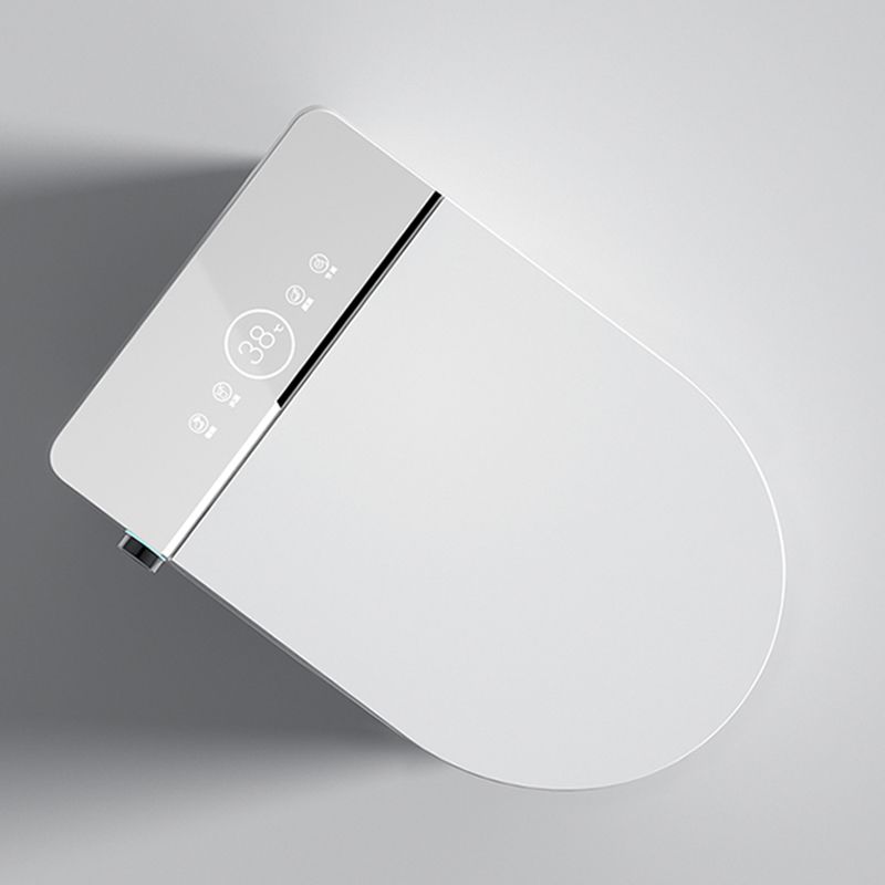 Modern Elongated Ceramic Floor Standing Bidet in White with Heated Seat Clearhalo 'Bathroom Remodel & Bathroom Fixtures' 'Bidets' 'Home Improvement' 'home_improvement' 'home_improvement_bidets' 'Toilets & Bidets' 1200x1200_b5aa5fd7-23e6-47a8-b4d4-7c53eb209667