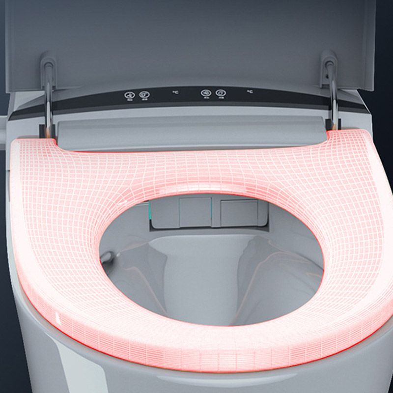 Modern Skirted White Concealed Tank Toilet ABS Floor Mounted Flush Toilet with Seat Clearhalo 'Bathroom Remodel & Bathroom Fixtures' 'Home Improvement' 'home_improvement' 'home_improvement_toilets' 'Toilets & Bidets' 'Toilets' 1200x1200_b5aaf57a-0359-4235-b2ec-307828824d49