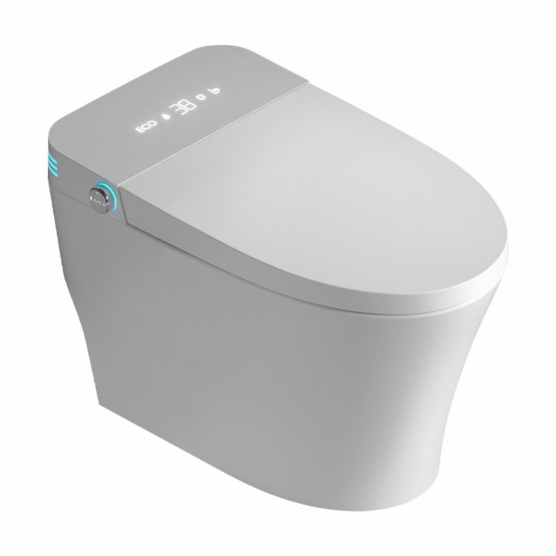 Temperature Control Bidet Floor Mounted Elongated White Ceramic with Heated Seat Clearhalo 'Bathroom Remodel & Bathroom Fixtures' 'Bidets' 'Home Improvement' 'home_improvement' 'home_improvement_bidets' 'Toilets & Bidets' 1200x1200_b5b40c59-7730-429a-8538-2ccabe62dbb1